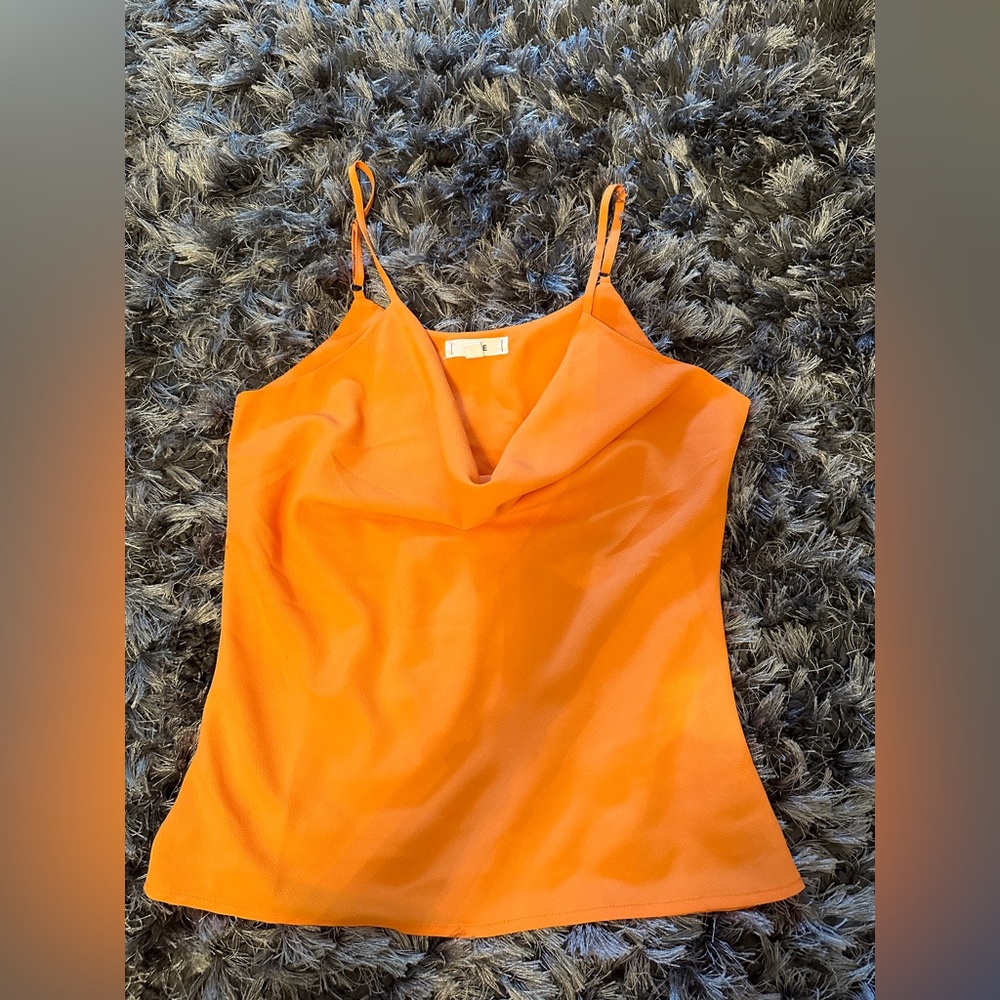 MINE orange tank, size M